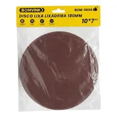 Disco De Lixa Com Velcro Mista C/10 Pcs Lixas Redondas Bom-5604 Bomvink
