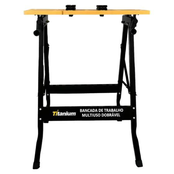 Bancada de Trabalho Multiuso para Marceneiro Bancada  Portátil Dobrável para Ferramentas Titanium