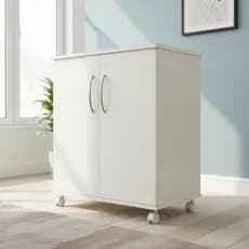 Queima de Estoque – Armário Organizador com Espaço Ideal para Micro-ondas