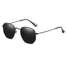 OFFER óculos de sol hexagonal unissexxx lente com proteção uv400 HIGH QUALITY
