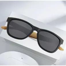 OFFER óculos de sol haste clássico em madeira bambu moda retro e proteçao uv400 HIGH QUALITY