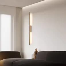 Arandela LED Minimalista Design Vertical Linear Luz Quarto, Corredor e Hall de Entrada