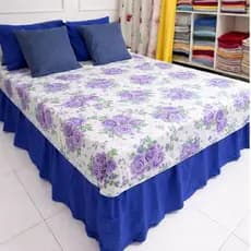 Jogo de Colcha Oxford ou Brim de Algodão Casal Gigante com Fronha lo