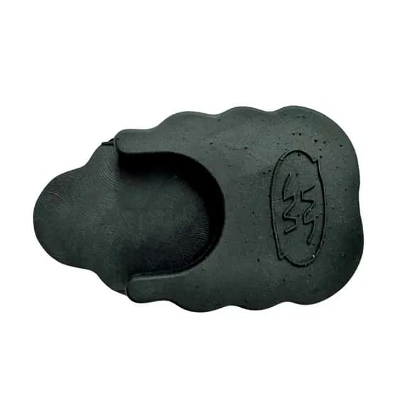 Protetor Descanso Lateral Moto Pezinho Universal Borracha Anti Desgaste Anti Risco