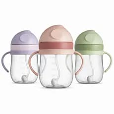 Kits 5/10/15/20 Copo de Transição Infantil 350ml, Antivazamento Antisufocamento Bebê 1 ano 2 Anos