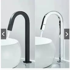 Torneira Giratória Única De Água Fria De Aço Inoxidável 304