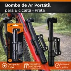 Bomba De Ar Portátil Encher Pneu Bicicleta Bike Mtb Oferta ⚡