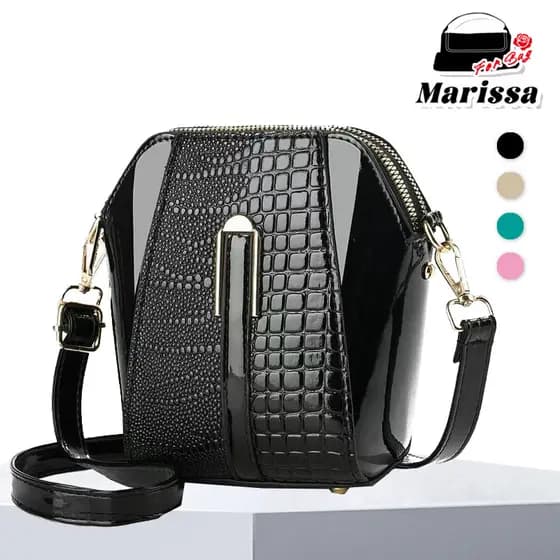 Marissa Bolsa Transversal Design Crocodilo  Sjs3