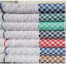 Kit 10 Pano de Prato Atoalhado Felpudo Jaquard  45x70cm 100% Algodão macio para Cozinha