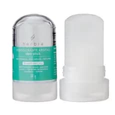 Herbia Desodorante VeganoNatural Stick Cristal 60g pedra sal sem cheiros perfume