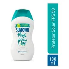 Sundown Protetor Solar Corporal Loção  Praia E Piscina Fps50 100ml