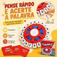 Jogo de Palavras em Família com Temporizador Desafio Divertido para Amigos e Crianças