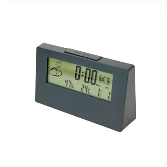 Relógio Despertador Digital De Mesa Lcd Termômetro Promoção