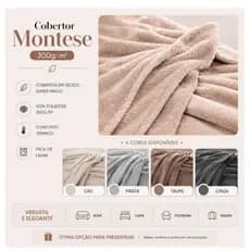 Cobertor Premium Flannel 100% Poliester