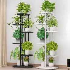 Suporte para plantas Estante jardim vertical, Floreira , Decorativa，Suporte para plantas de 4/5/6/7 níveis
