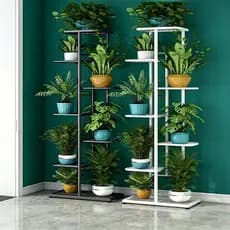Suporte de Flores Multicamadas Aço Carbono Plantas Sala, Quartos e Quintal e Plantas Grande capacidade