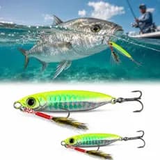 Kit De Isca De Peixe Artificiais Imitação De Peixe Realista Peixinhos Agua Baixa 5cm 9cm