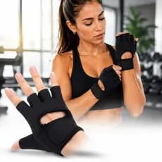 Par De Luva Para Academia Neoprene Musculação Treino Ideal Para Moto Confortável