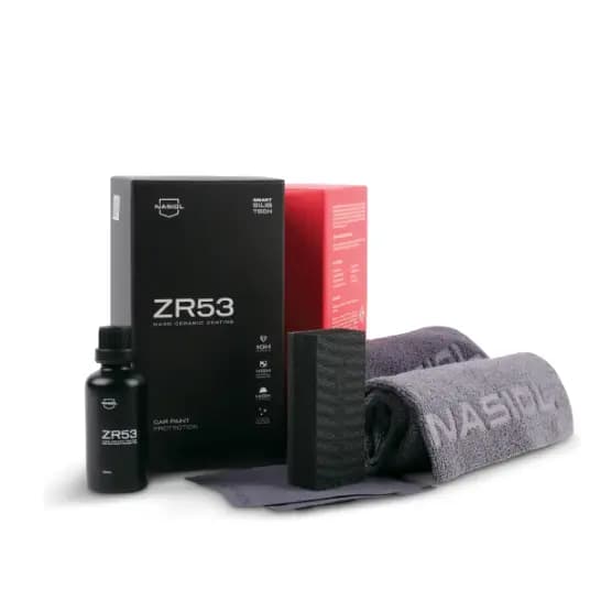 Vitrificador de pintura ZR53 Nasiol - Nano Coating 10H | Maior resistência a Micro Riscos E Sujeira | Alto poder de Repe