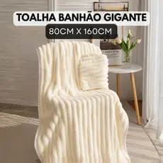 Toalha de Banho Banhão Ultra Macia  Microfibra 80×160cm  – Secagem Rápida, Alta Absorção, Praia, Piscina, Confortável