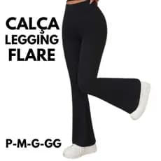 Calça Legging Flare Bailarina P ao GG PROMOÇÃO