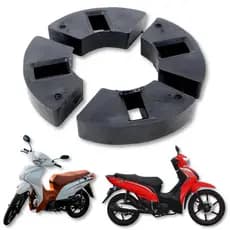 BUCHA COXIM PHOENIX 50 XY50 BULL 50 KIT BORRACHA