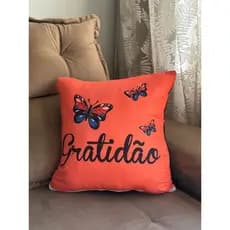 Capa de Almofada Avulsa Decorativa 42x42 Estampas Bonitas com Zíper – Almofada Moderna  Capa de Almofada Para Decoração