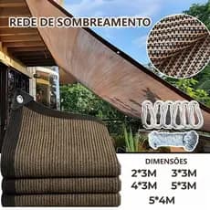 Seekday Toldo Vela Tela Sombreamento Sombrite 98 UV Garagem Horta Varanda Cobertura Respirave
