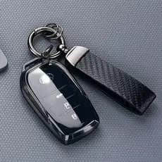 Capa de TPU Durável para Chave de Carro, Adequada para Veículos como Alphard, Vellfire, Crown, Sienna, Ven XOZ8