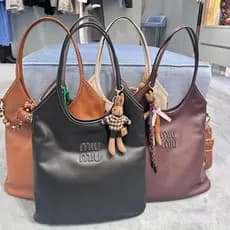 2024 Nova Bolsa Tote Versátil Moda Retro Bolsa de Compras de Alta Qualidade para o Braço Grande Capacidade Bolsa de Ombr