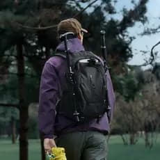 Mochila de caminhada de grande capacidade para homens e mulheres, resistente à água, multifuncional para atividades ao a