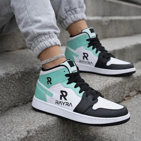 Tênis Rayra Sneaker Cano Alto Masculino e Feminino Casual