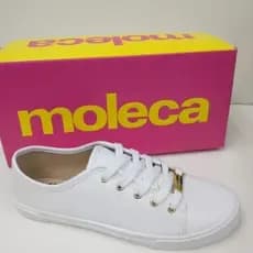 Tênis Básico Casual Branco Moleca 2026 Mulher