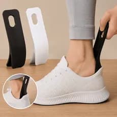 Calçadeira Para Tênis e Sapatos Não Amassa Calcanhar Calçador Prático Resistente
