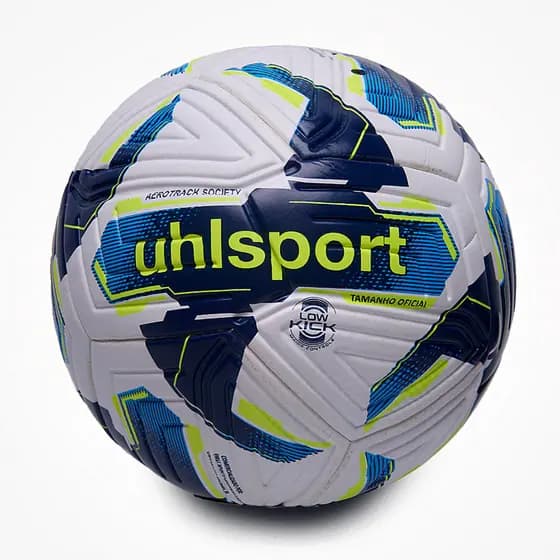 Bola de Futebol Society Uhlsport Aerotrack - Branco e Verde