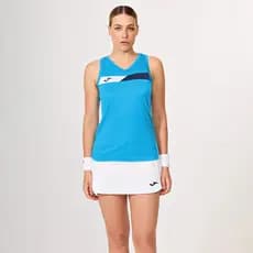 Regata Joma Court Feminino Azul Turquesa e Marinho