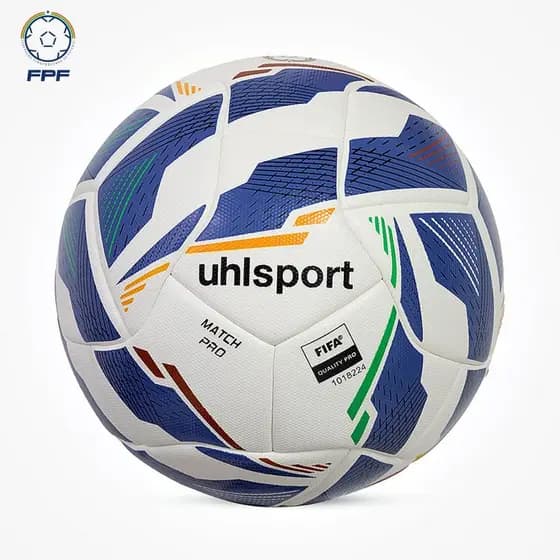 Bola de Futebol Campo Uhlsport Match Pro Pernambucano - Branco e Azul