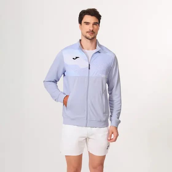 Jaqueta Joma Court Masculino Azul e Branco