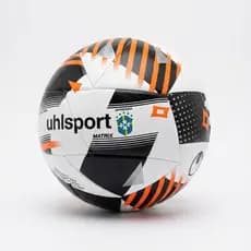 Bola de Futebol Campo Uhlsport Matrix Branco Vermelho Preto