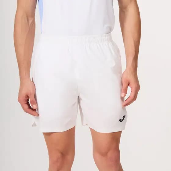 Shorts Joma Challenge Masculino Branco e Preto