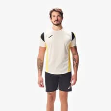 Camiseta Joma Torneo Bege e Amarelo