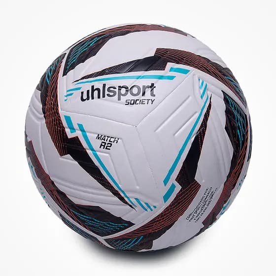 Bola de Futebol Society uhlsport Match R2 Brasileirão - Branco