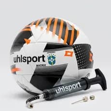 Kit Bola de Futebol Campo Matrix + Bomba de Ar
