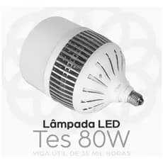 Lâmpada Led Zinnia 80w Soquete E27 6500k 6860lm Bivolt Modelo Zno-tes80w-wh01