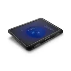 Suporte Base para refrigeração de Notebook cooler Multi Porta USB Extra Superfície de Metal LED Azul