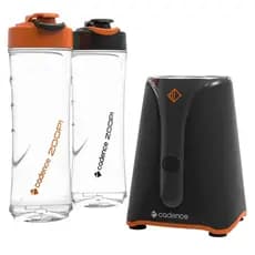 Blender Liquidificador INdividual Cadence Zoop com 2 jarras copos para viagem 600w de potência