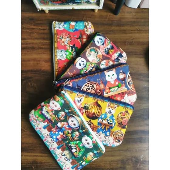 Nécessaire Feminina Multiuso Porta Maquiagem Higiene Viagem Organizador de Bolsa Estojo
