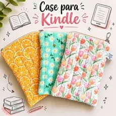 Capa para Kindle acolchoada tamanho universal
