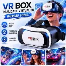 Vr Box Virtual Reality Glasses Reality Display Compatible with Smartphones 3D Immersive Experience