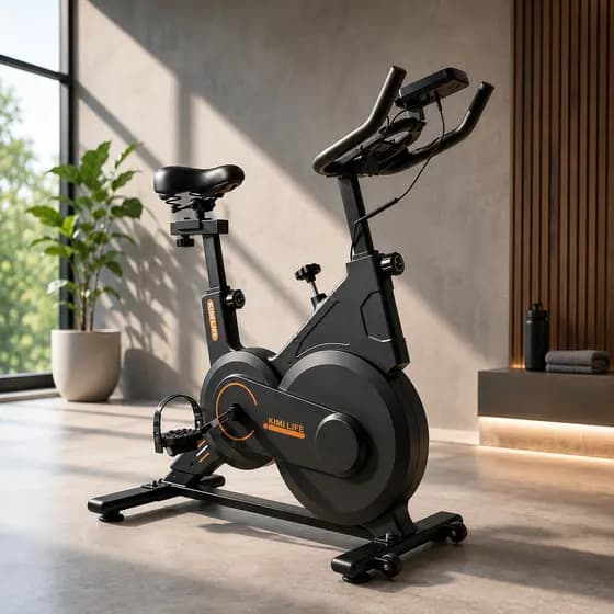 Bike Spinning Ergométrica Silenciosa com Regulagem de Resistência para Casa até 150kg